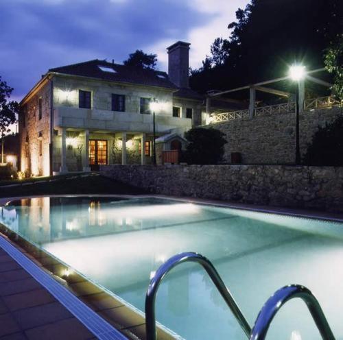 Pazo De Adran Hotel Milladoiro Buitenkant foto
