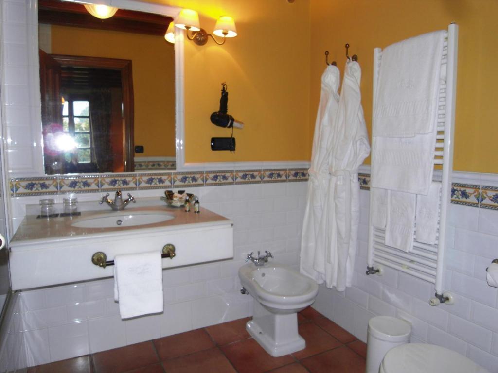 Pazo De Adran Hotel Milladoiro Kamer foto